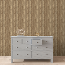 Load image into Gallery viewer, Wood Grain Bronze Wallpaper
