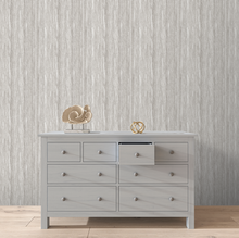 Load image into Gallery viewer, Wood Grain Light Grey Wallpaper
