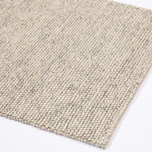 Load image into Gallery viewer, Cream Delilah Wool Pebble Mottled Rug
