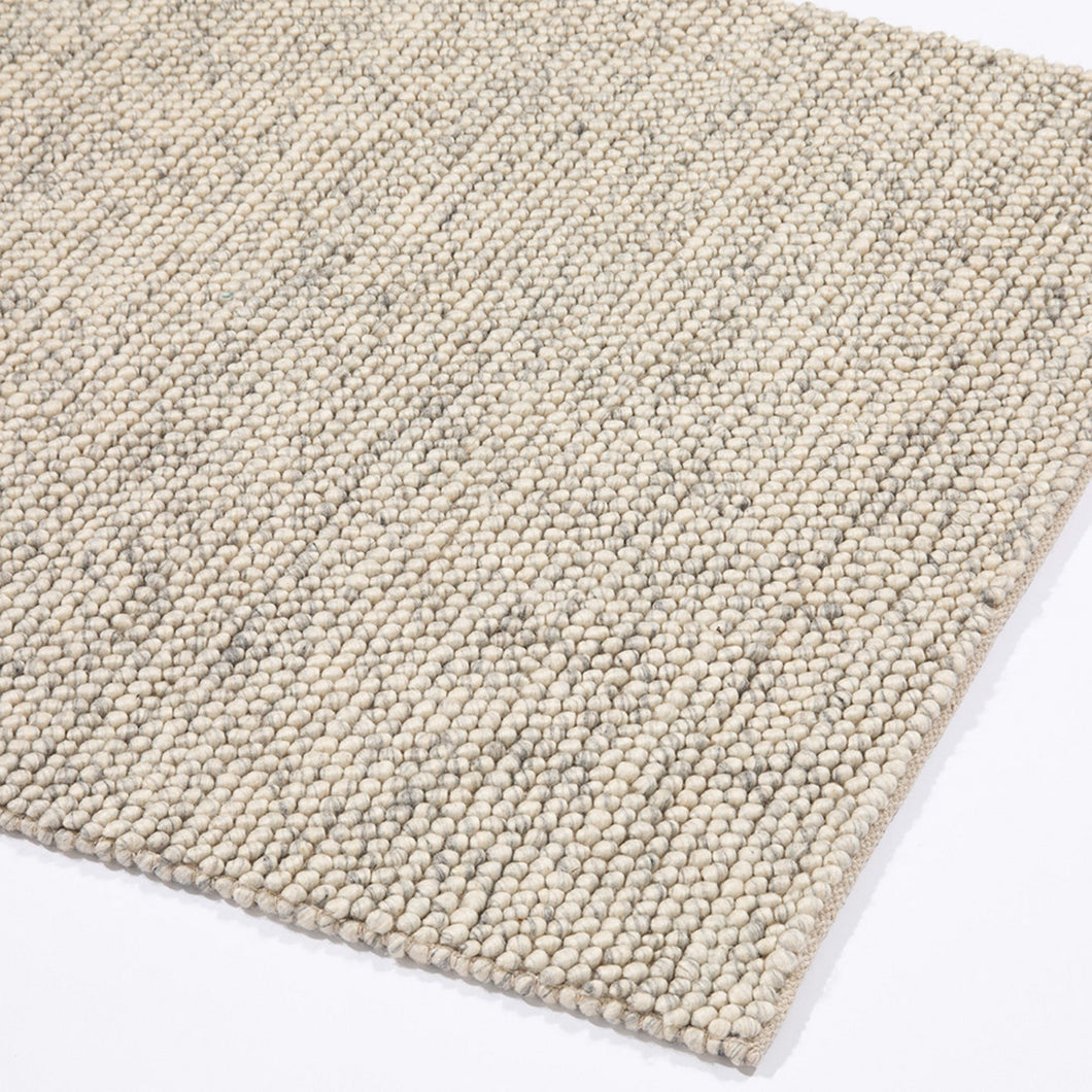 Cream Delilah Wool Pebble Mottled Rug